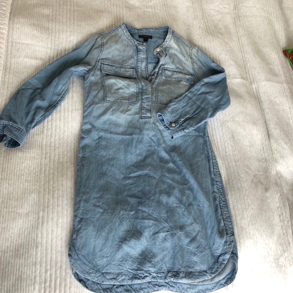 J crew chambray dress